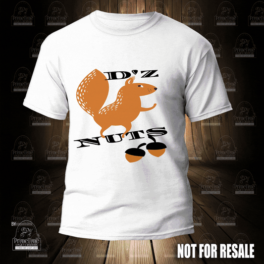 D'Z Nuts Cool  Funny Tshirt