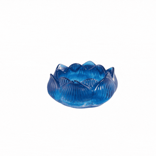 Resin Lotus Flower Tealight Holder
